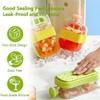 Crush Cup Ice Cube Bottle, Ice Cube Bottle with Straw,
