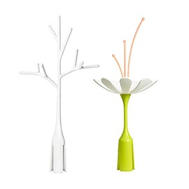 Boon Stem and Twig - Accesorios de Secado para biberones de bebé, Accesorios para Ahorrar Espacio para Suministros de alimentación de biberones - Accesorios para Secadora de biberones para