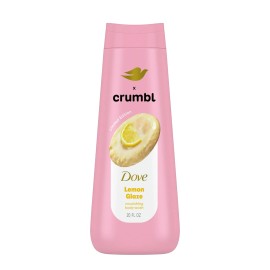 Dove Crumbl Moisturizing Liquid Body Wash Lemon Glaze, 20 oz