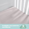 Silentnight Safe Nights Cot Size Fitted Sheets Set 100% Jersey