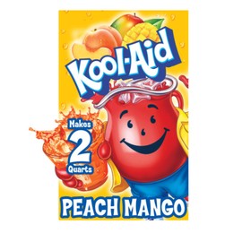 48 Kool Aid packets of Peach Mango Makes 96 quarts just add sugar
