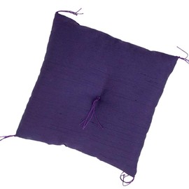 Mini Floor Cushion, Plain, Purple, L, Crystal, Good Luck, Feng Shui SDGs