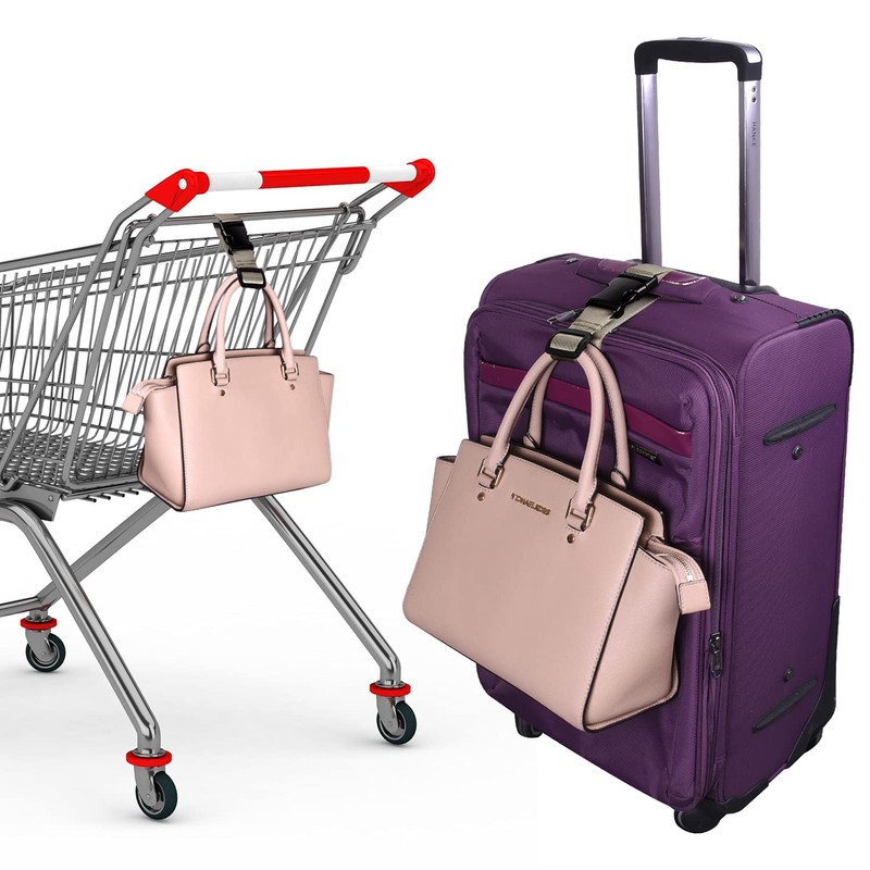 Wisdompro Luggage Strap, Suitcase Connecting Belt, Luggage Organizer, Bag Closing