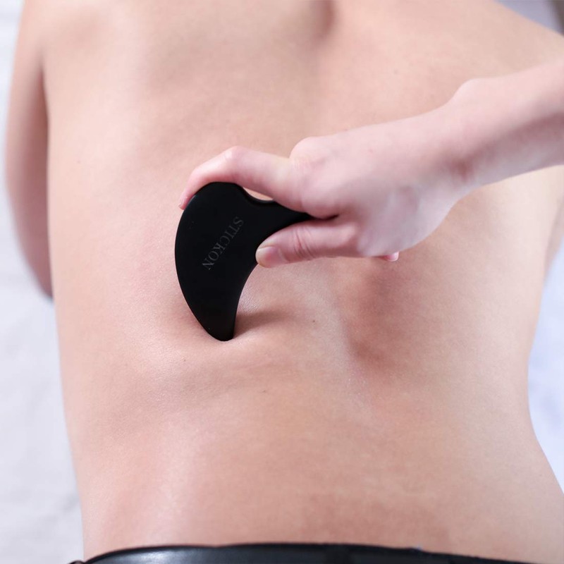 STICKON Bian Stone Gua Sha Scraping Massage Tool myofascial release