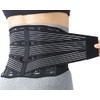 三進興産 sorubo Breeze, Softness Lower Back Guard Triple Support Black
