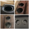 DOITOOL 4Pcs Plastic Cup Holder Inserts for Car Replacement Drop