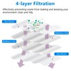14 Pack Dust Bag Replacement for Roborock Q7 M5+, Q10