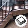 Aluminum Split Post Base Cover, 2 Pack Deck Post Base