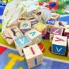 Quokka Montessori Wooden Blocks for Toddlers 1-3 - 35 Realistic