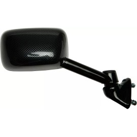 Emgo Kawasaki ZX600D & ZZR600 Replacement Mirrors, Carbon Fiber, 20-29623/24