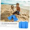 Kisangel 2pcs Swimming Fins Adjustable Diving Flippers Lightweight Snorkeling Training