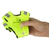 Maclean MCE425 Reflective Vest with LED Lighting, 360° High Visibility
