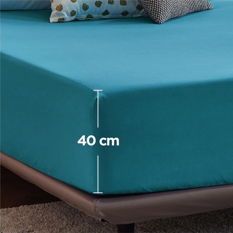 Bedsure King Fitted Sheet Deep - Bed Sheets Extra Deep