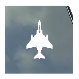 F-4 Phantom II Pilot with Tanks Top Vinyl Sticker Decal Navy Marines Veteran Vietnam