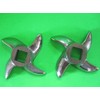 TWIN PACK Meat Grinder Knife Blade Size 22 fits LEM,