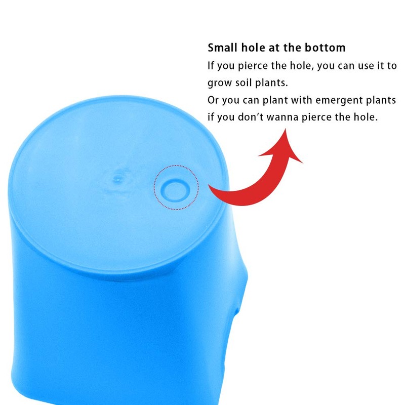 DYZD Multi-Function Pencil Holder Plastic Flowerpots Pen Holder Pencil Cup