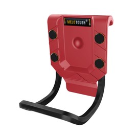MELOTOUGH Hammer Holder for Tool Belt, Hammer Holster, Hammer Loop, Hammer Belt Holder - Fits Up to 2.7" Belt (Red)