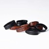 WOCCI 18mm Leather Watch Band Keeper, Holder Loop, Retainer Rings