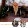 MOLUCKFU Pack of 2 Display Stand Ice Cream Cone Holder