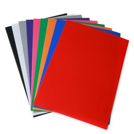 1 piece - A4 size about 20cm x 30cm Flocked white white flocked iron sheet felt iron sheet heat transfer rubber sheet sheet cutting sticker cutting sticker for cutting T-shirt clothes cotton