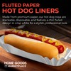Paper Hot Dog Trays, 100 Count - Disposable Food Trays
