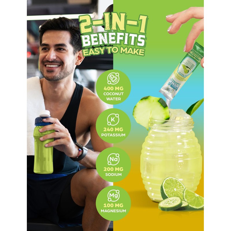 KLASS VIDA Variety Pack Hydration Sugar-Free Powder Packets |Electrolyte Agua