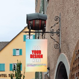 Custom Blank Garden Flags For Outdoor Double Sided Print Add Your Own Logo/Design/Words Customized Two Side Flag Banner for Advertising Business 12"x18"