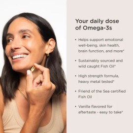 Jshealth Omega-3 Alta Concentración  60 Cápsulas                                                                                                      