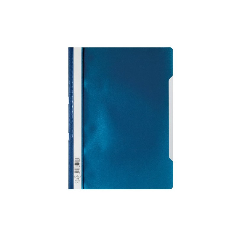 Durable Clear View A4 Folder - Dark Blue, Pack of