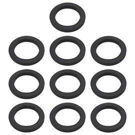 YINETTECH 10 pieces cassette deck idler tyres 20 x 1 4 x 2.5 mm compatible with AKAI GX-75 GX-75 MKII GX-95