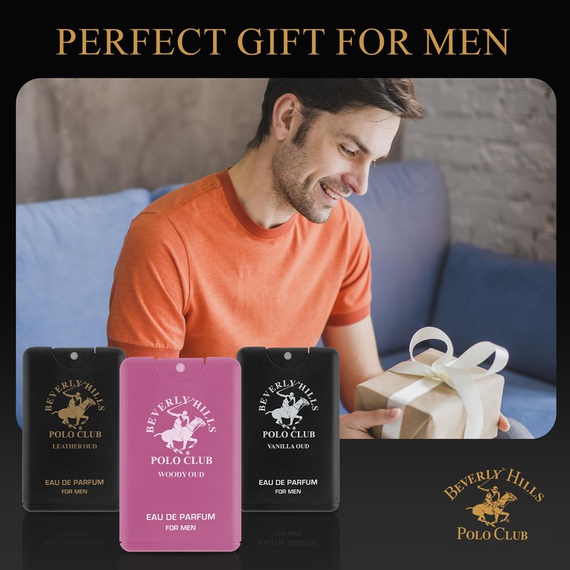 Beverly Hills Polo Club BHPC Men's Oud Collection 3PC Pocket