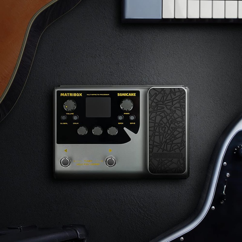 SONICAKE Matribox - Guitar Multi Effects Processor with Expression Pedal,