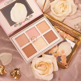 Set De 3 Paletas Floral Bloom, Sombras, Rubor E Iluminador                                                                                            