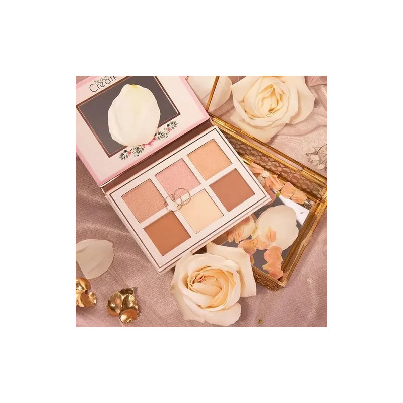 Set De 3 Paletas Floral Bloom, Sombras, Rubor E Iluminador