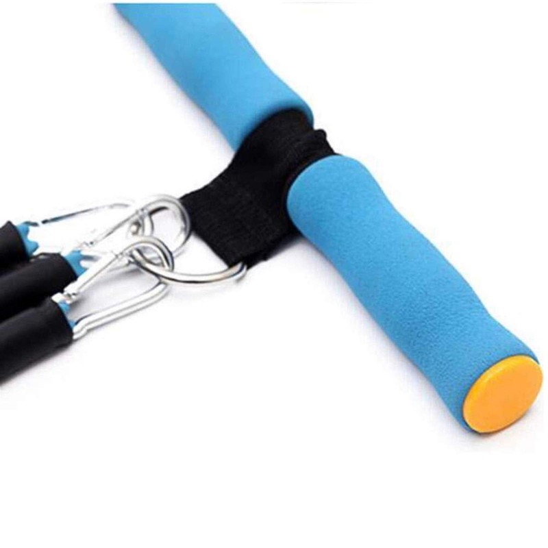 Fitness Chest Expander Muscle Pull Exerciser - 3-in-1 Adjustable Tension