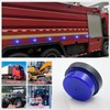 Ygmylandbb LED Strobe Warning Light, Blue Flashing Strobe Beacon Light,