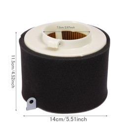 Hoypeyfiy Air Filter Replacement For KAWASAKI MULE 500 520 550 600 610 2500 2510 2520 Replaces #11029-1004