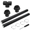 Diesel Heater Ducting 75mm, Diesel Heater Exhaust Pipe Set, Y