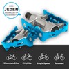 MTB Pedals Aluminium Non-Slip Bicycle Pedal Pair 9/16 Inch Thread