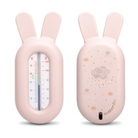 Suavinex, Badethermometer Baby +0 Monaten, Wasserthermometer, Ohne Quecksilber, Präzise und mit Farbskala, Robust und Einfach zu Dedienen, Dreams Rosa