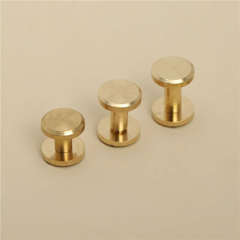 Grommets 4mm Quality Brass Grommets Caulking 4mm Rivet Screw Studs