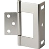 3" Non-Mortise Wrap Hinges - Satin Nickel