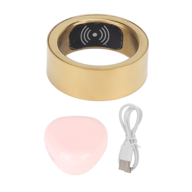 Smart Ring Sleep Fitness Tracker Pedometer Waterproof Exquisite Vibration Alert