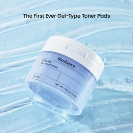 BIODANCE CERA-NOL Gel Toner Pads - Discos tónicos en gel con ceramidas, ácido hialurónico y pantenol - hidratación y confort para piel sensible, seca o mixta - 60 pads (140 g)