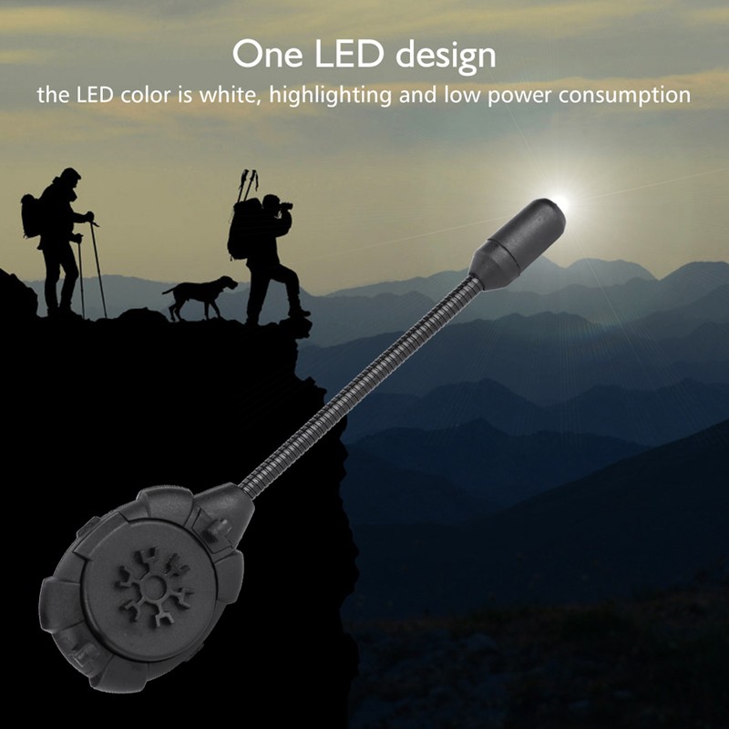 Tec Mpls 1LED Helmet Light Illumination Tool for Outdoor Hunting