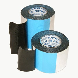 Nashua Heavy Duty FoilMastic Butyl Rubber Tape (360-45): 4 in. (96mm actual) x 30 ft. (Silver)
