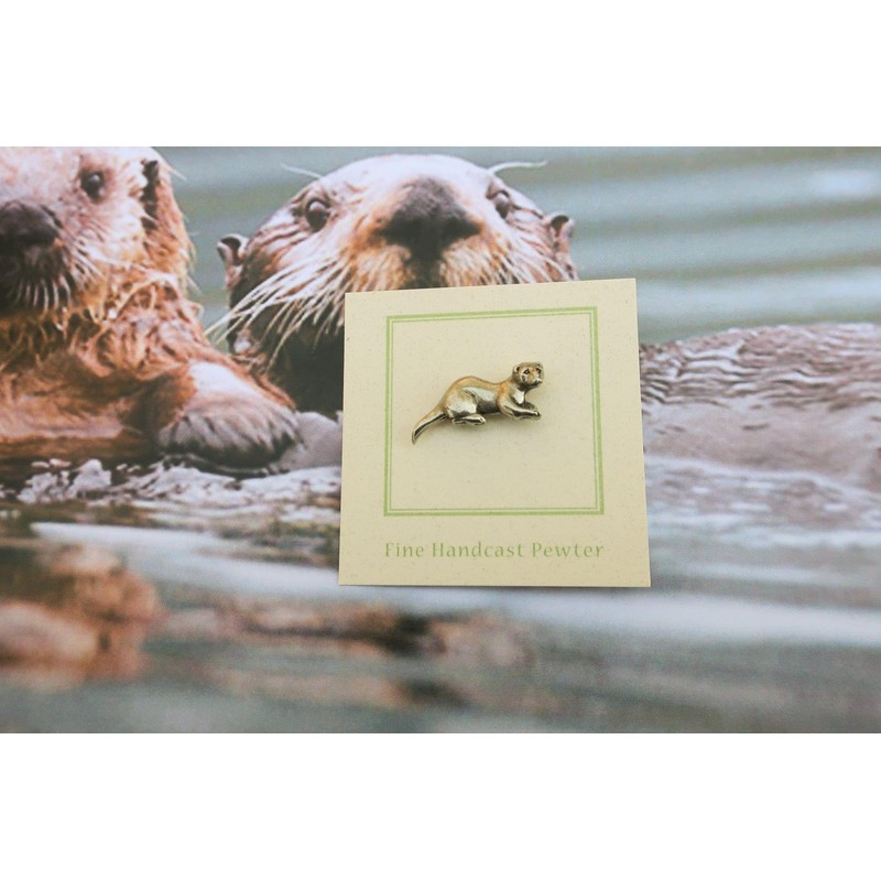 Jim Clift Design Otter Lapel Pin - 1 Count