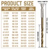 26 Piece Titanium Drill Bit Set, hex Shank high Speed