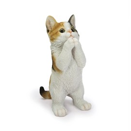 Uvia H23089 Begging Triltoise Cat Doll Figurine 6.3 x 4.3 x 9.6 inches (16 x 11 x 24.5 cm) Animal