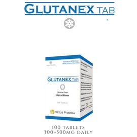 Glutanex Tab Glutathione by Nexus Pharma Made in Korea 100 Tabs